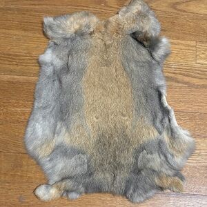 0811 rabbit pelt crafts decor